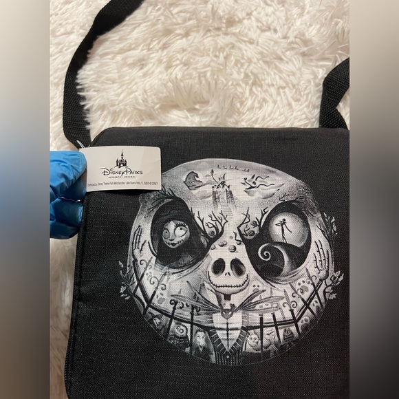 DISNEY PARKS JACK SKELLINGTON NIGHTMARE BEFORE CHRISTMAS PIN TRADING BAG - Picture 3 of 16